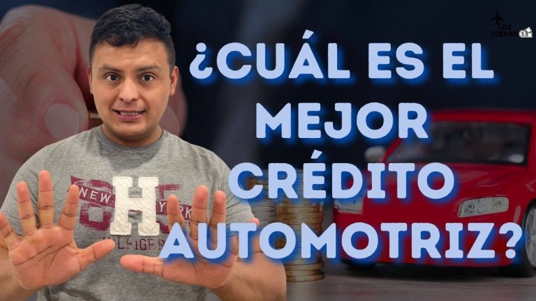 Descubre el Mejor Crédito Automotriz en México: Compara y Encuentra el Adecuado para Ti
